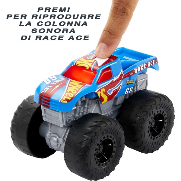 Macchinina Mattel Hot Wheels Monster Trucks Race Ace