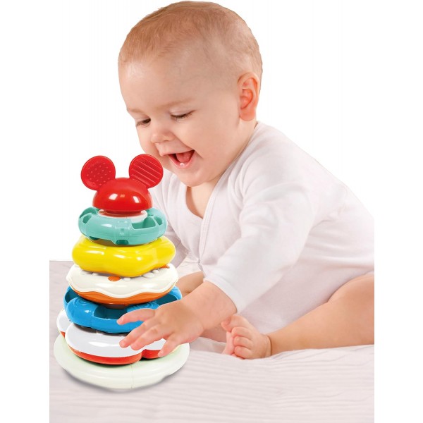 Anelli Impilabili Clementoni Disney Baby Mickey