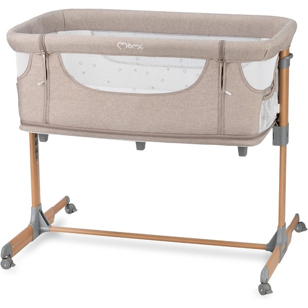 Culla Co-Sleeping MoMi Smart Bed Beige