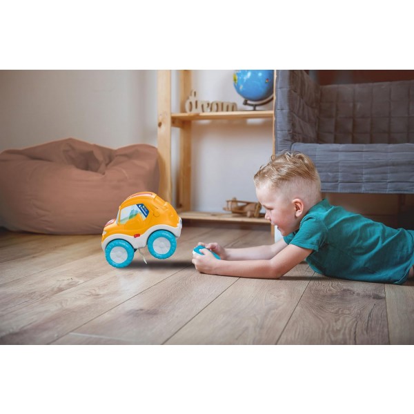 Clementoni Baby Rally Capriole (IT) - Macchinina Telecomandata Bambini, Gioco Elettronico Interattivo