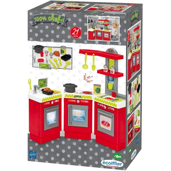 Cucina Ecoiffier by Simba 100% Chef 3 Moduli