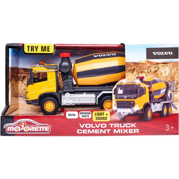 Betoniera Majorette Volvo Truck Cement Mixer