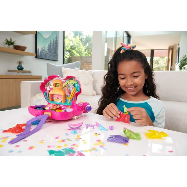 Playset Mattel Polly Pocket Flamingo Party