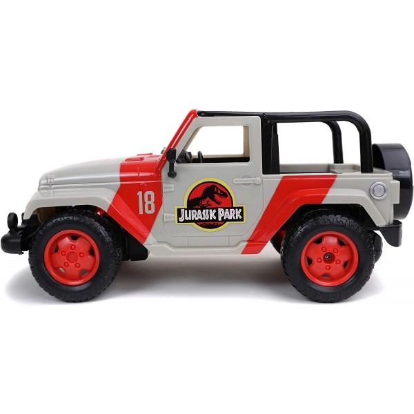 Macchinina Radiocomandata Jada Toys Jurassic World Jeep Wrangler