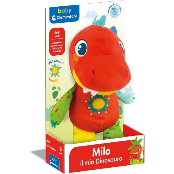 Peluche Clementoni Milo il mio Dinosauro