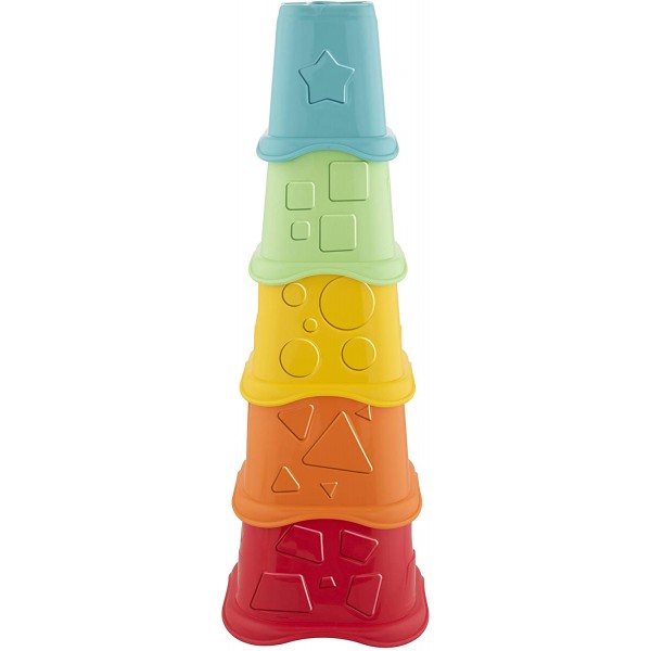 Gioco Chicco Tazze Impilabili 2 in 1 ECO+