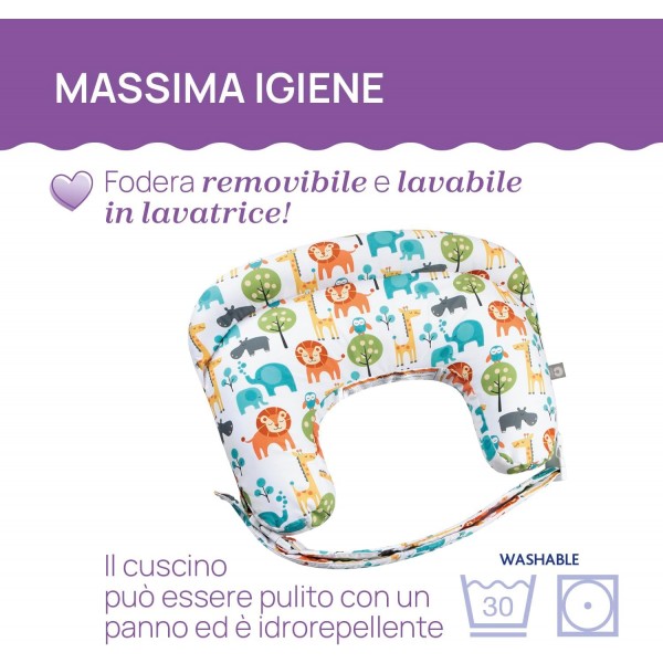 Chicco Boppy Cuscino Allattamento Deluxe Hello Baby