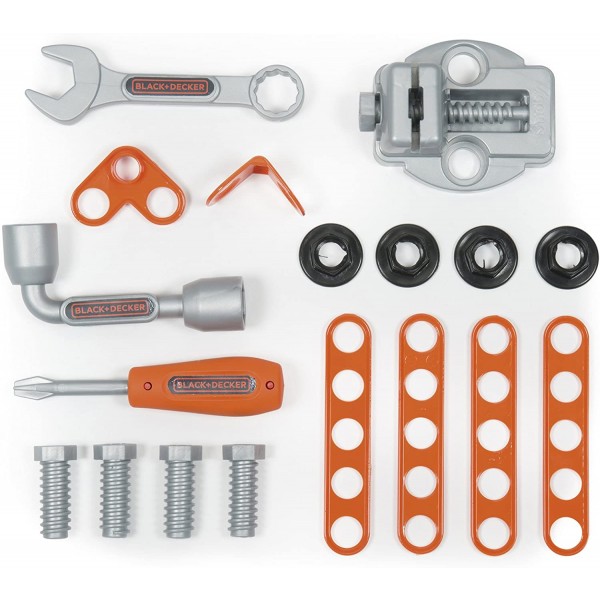 Gioco Smoby Black + Decker Carrello per Attrezzi