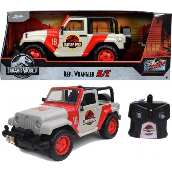 Macchinina Radiocomandata Jada Toys Jurassic World Jeep Wrangler