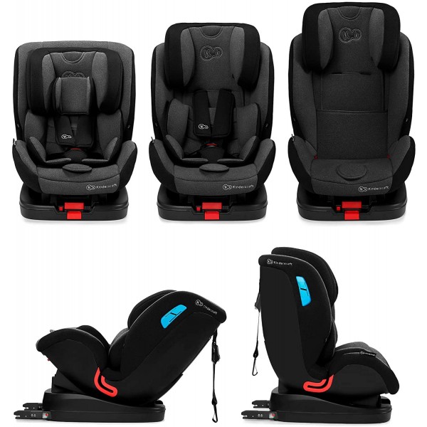 Seggiolino Auto Kinderkraft Vado Isofix Black