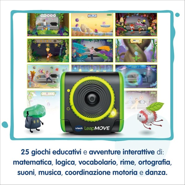 VTech LeapMove- Console TV Interattiva per Bambini 4-11 anni