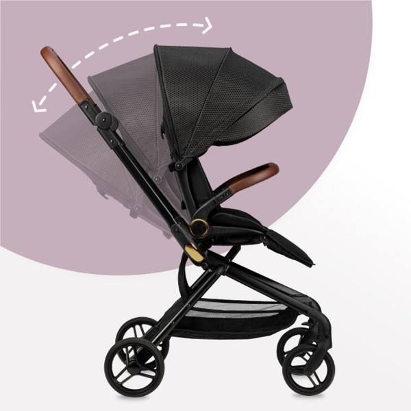 Passeggino MoMi Adelle Nero Oro