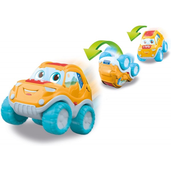 Clementoni Baby Rally Capriole (IT) - Macchinina Telecomandata Bambini, Gioco Elettronico Interattivo
