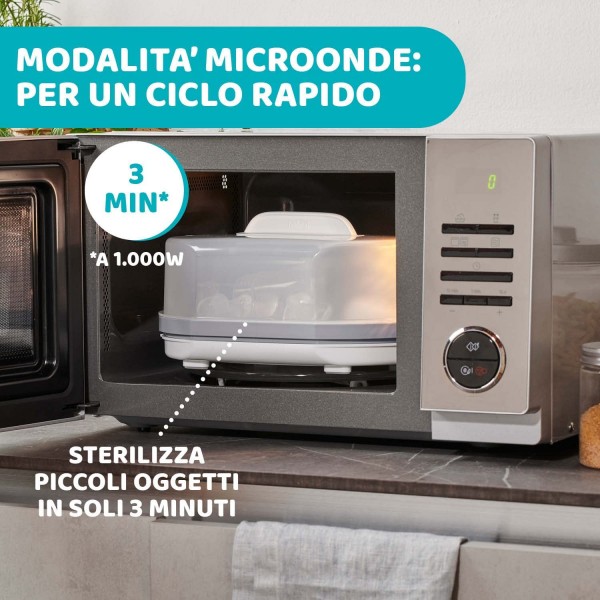 Sterilizzatore a Vapore Chicco 3 in 1