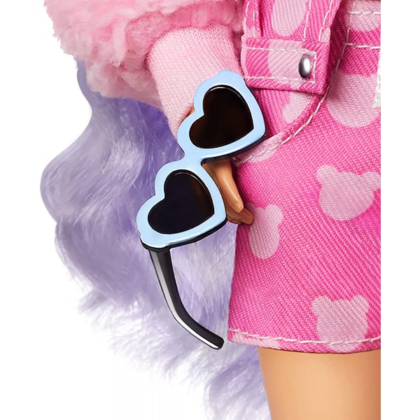Bambola Barbie Extra N.6 con 15 Accessori