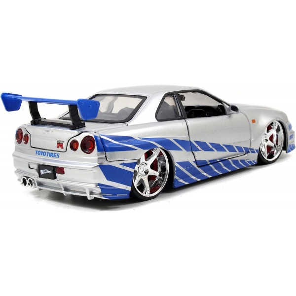 Macchinina Jada Toys Fast & Furious Brian's Nissan Skyline GT-R