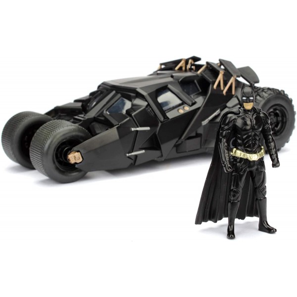 Set Jada Toys Batman + Batmobile The Dark Knight