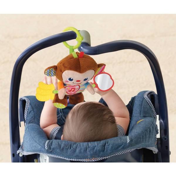 VTech Noè Scimmietta Canterina 50 Melodie, Frasi e Suoni, Lingua Italiana, 3-36 Mesi 