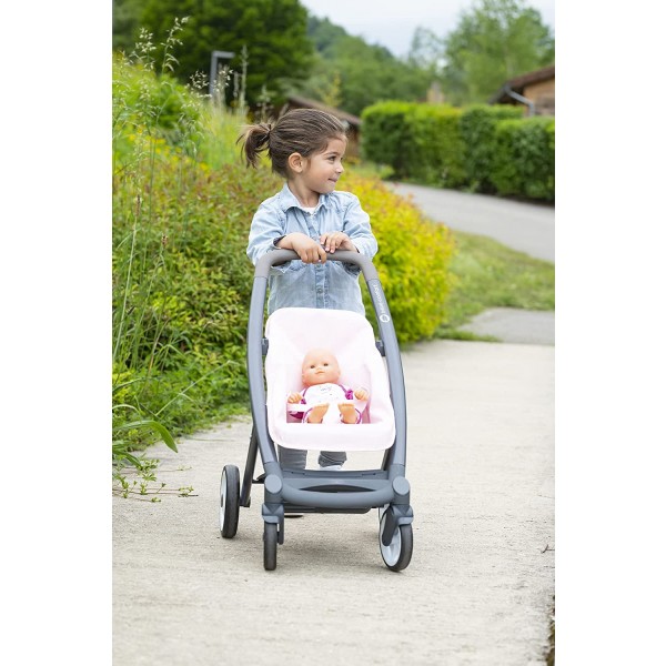 Passeggino e Carrozzina per Bambole Smoby B&eacute;b&eacute; Confort 3 in 1 Rosa