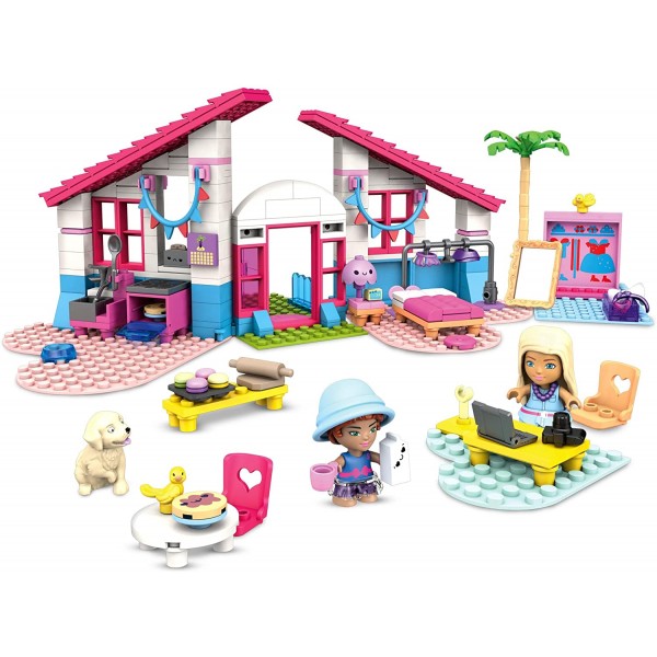 Playset Costruzioni Mega Barbie Casa Malib&ugrave;