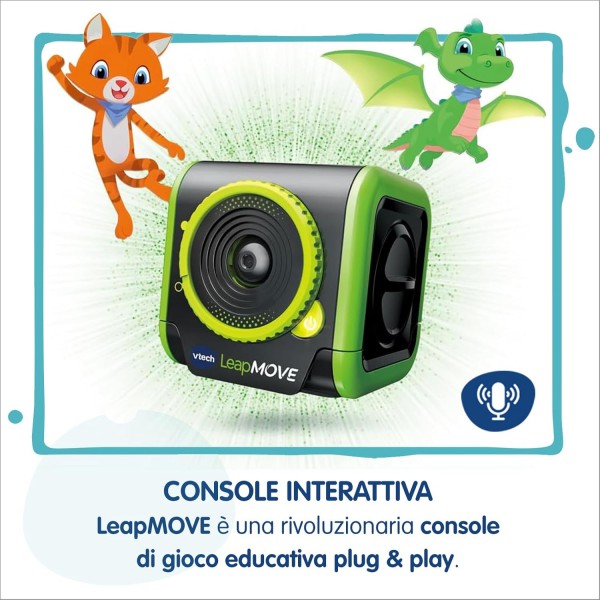 VTech LeapMove- Console TV Interattiva per Bambini 4-11 anni