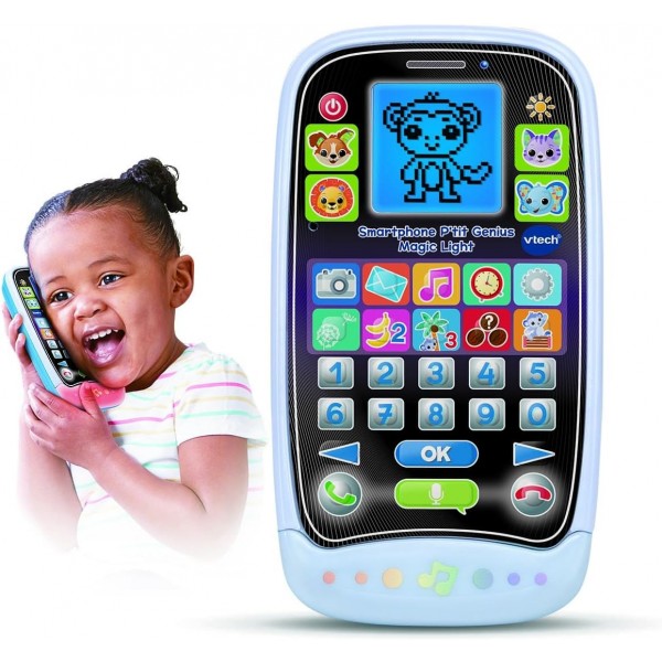 VTech Bit Smartphone, Telefono Educativo per Bambini 2-6 anni