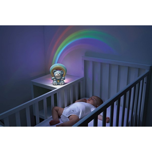 Proiettore Musicale Chicco Orsetto Arcobaleno Blu