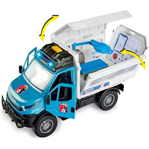 Dickie Toys Animal Rescue Iveco Daily Van in Scala 1:24