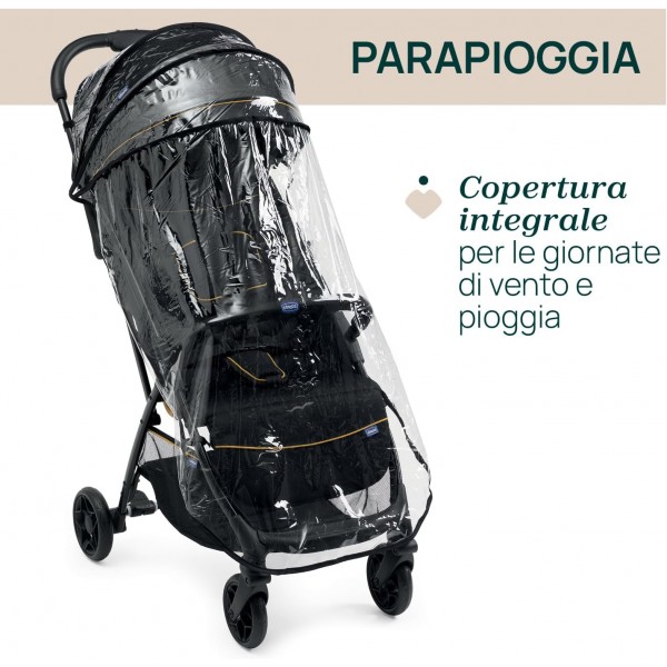 Passeggino Chicco Glee Grey Melange