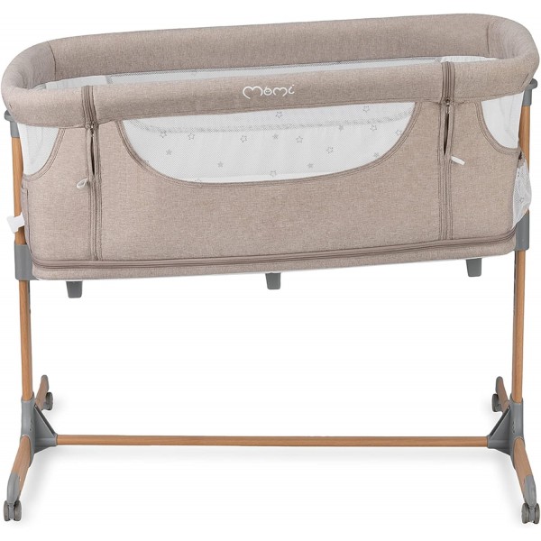 Culla Co-Sleeping MoMi Smart Bed Beige