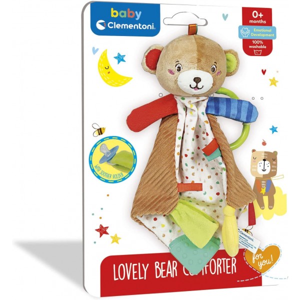 Dou Dou Clementoni Baby Lovely Bear Comforter