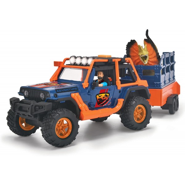 Playset Dickie Toys by Simba Jeep Dino Commander