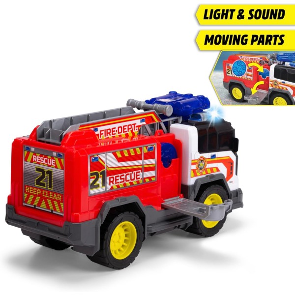 Dickie Toys Fire Rescue Unit 30 cm Camion dei pompieri