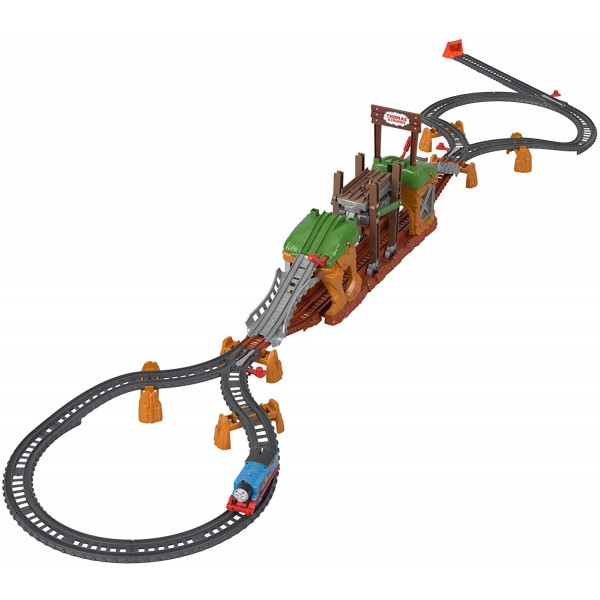 Pista Fisher Price Trenino Thomas Il Ponte Mobile delle Meraviglie