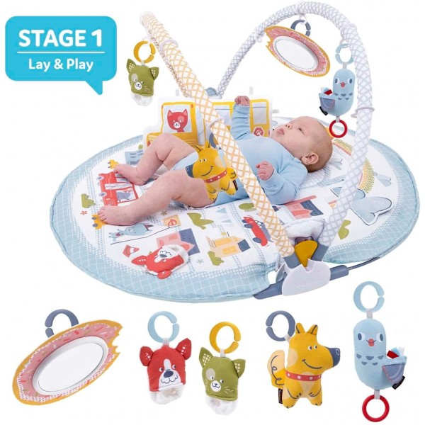 Yookidoo Urban Gymotion Lay to Sit-Up Play Palestra 3 in 1