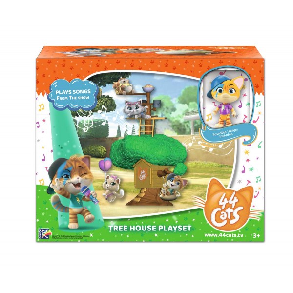 Playset Smoby 44 Gatti Casa sull'Albero dei Buffycats