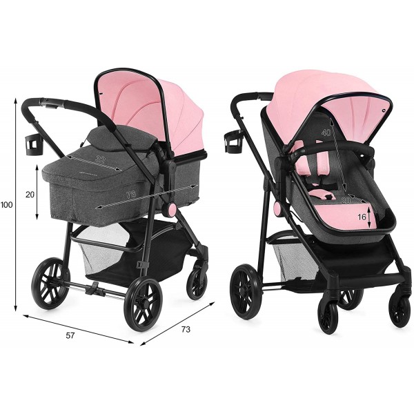 Trio Kinderkraft Juli 3 in 1 Pink