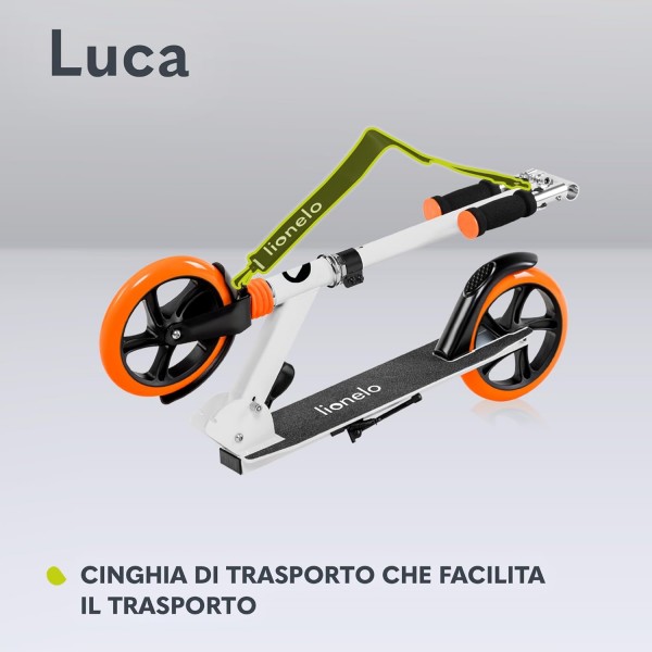 Lionelo Monopattino Luca Orange White