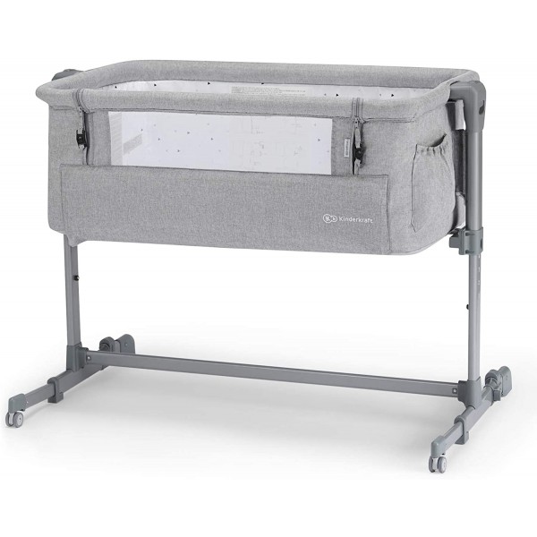 Culla Co-Sleeping Kinderkraft Neste UP Grey Light Melange
