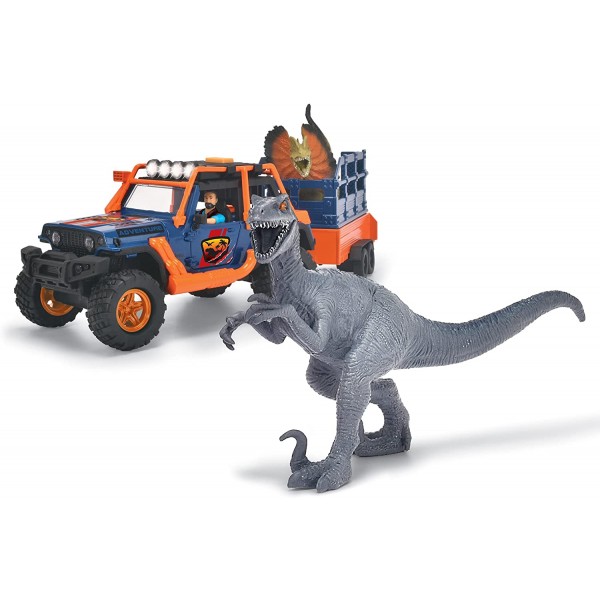 Playset Dickie Toys by Simba Jeep Dino Commander