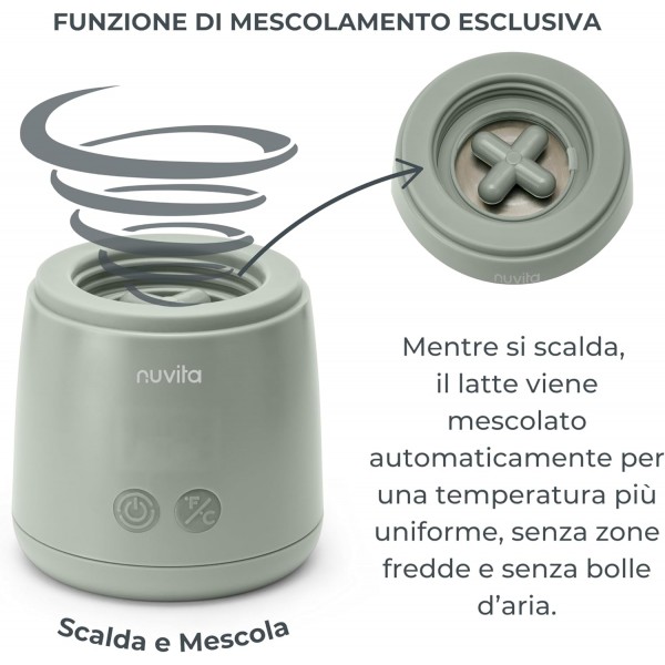 Scaldabiberon Nuvita Warm'n'Mix Portatile Universale