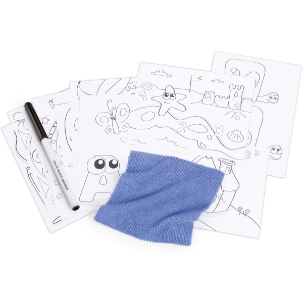 Smoby Lavagnetta Magnetica in Legno Portatile