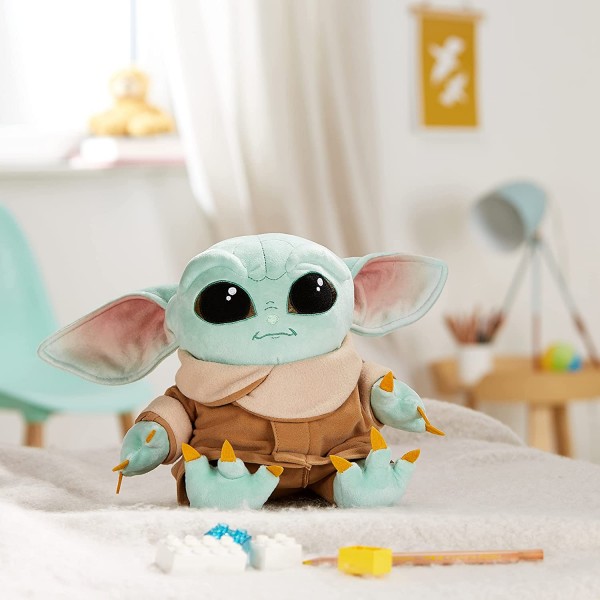 Peluche Simba Star Wars The Mandalorian The Child Baby Yoda 30 cm.