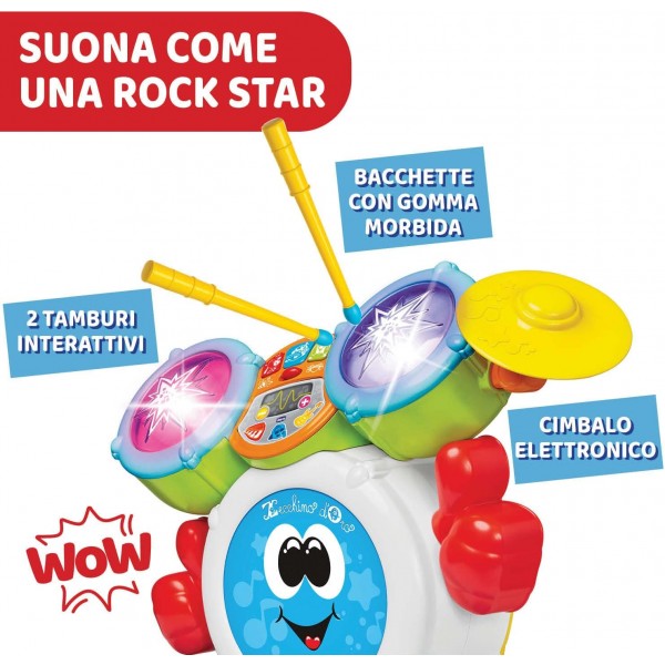 Gioco Chicco Rocky la Batteria