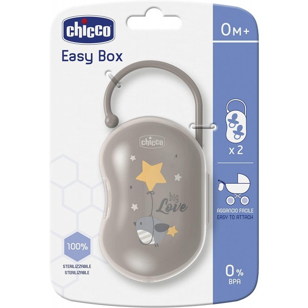 Portasucchietto Doppio Chicco Easy Box Light Grigio