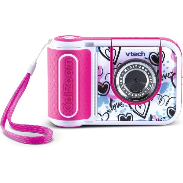 VTech Kidizoom Printcam Rosa-Macchina Fotografica per Bambin