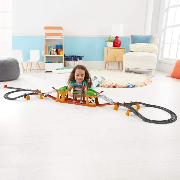 Pista Fisher Price Trenino Thomas Il Ponte Mobile delle Meraviglie