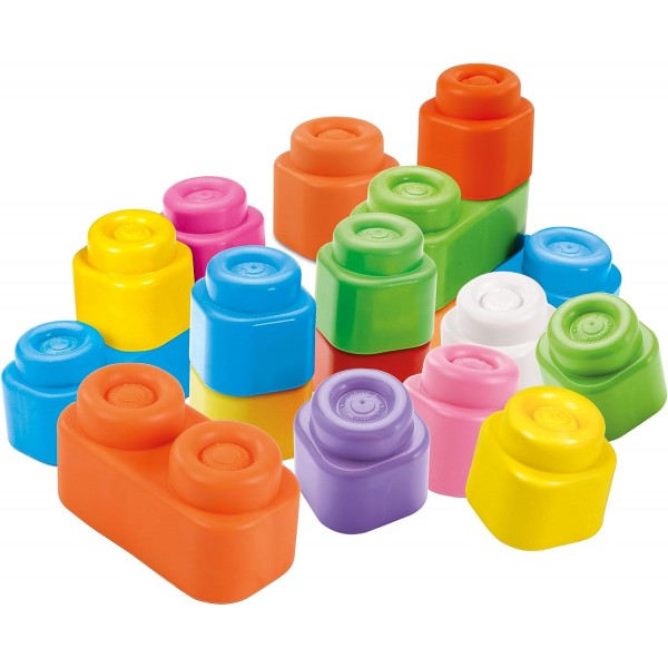 Mattoncini Morbidi Clementoni Soft Clemmy Sacca 40 Pz