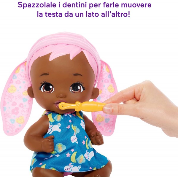 Bambola Mattel My Garden Baby Junior Coniglietto Blu