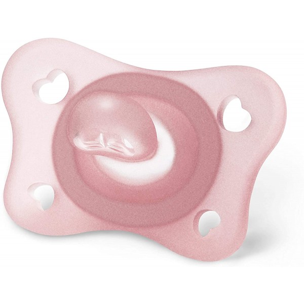 Gommottino Chicco PhysioForma 2-6m Silicone 2pz Bimba